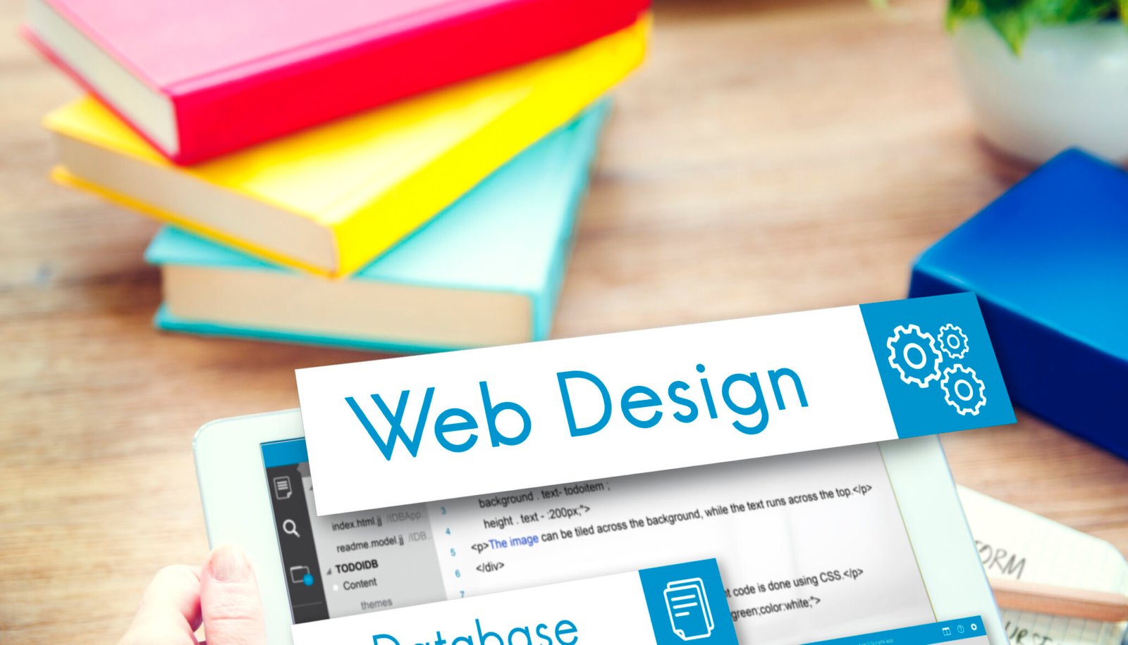 Web Design Website Coding Concept